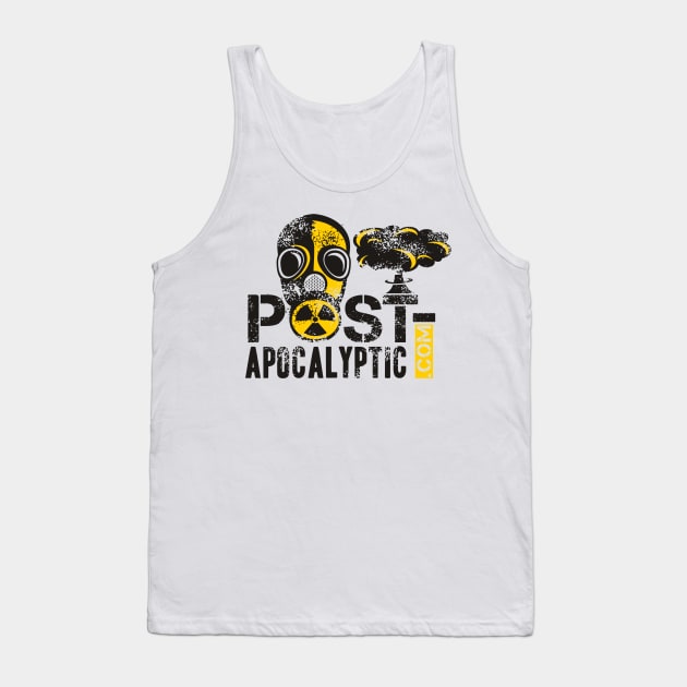 Post Apocalyptic .com Typography Tank Top by PostApocalyptic